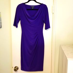 Ralph Lauren Cowl Neck Dress